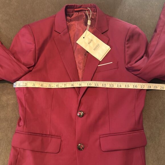 Men’s or Boy’s Prom Party Suit Jacket Blazer Two Button Single Breasted Size 30 - Picture 8 of 10